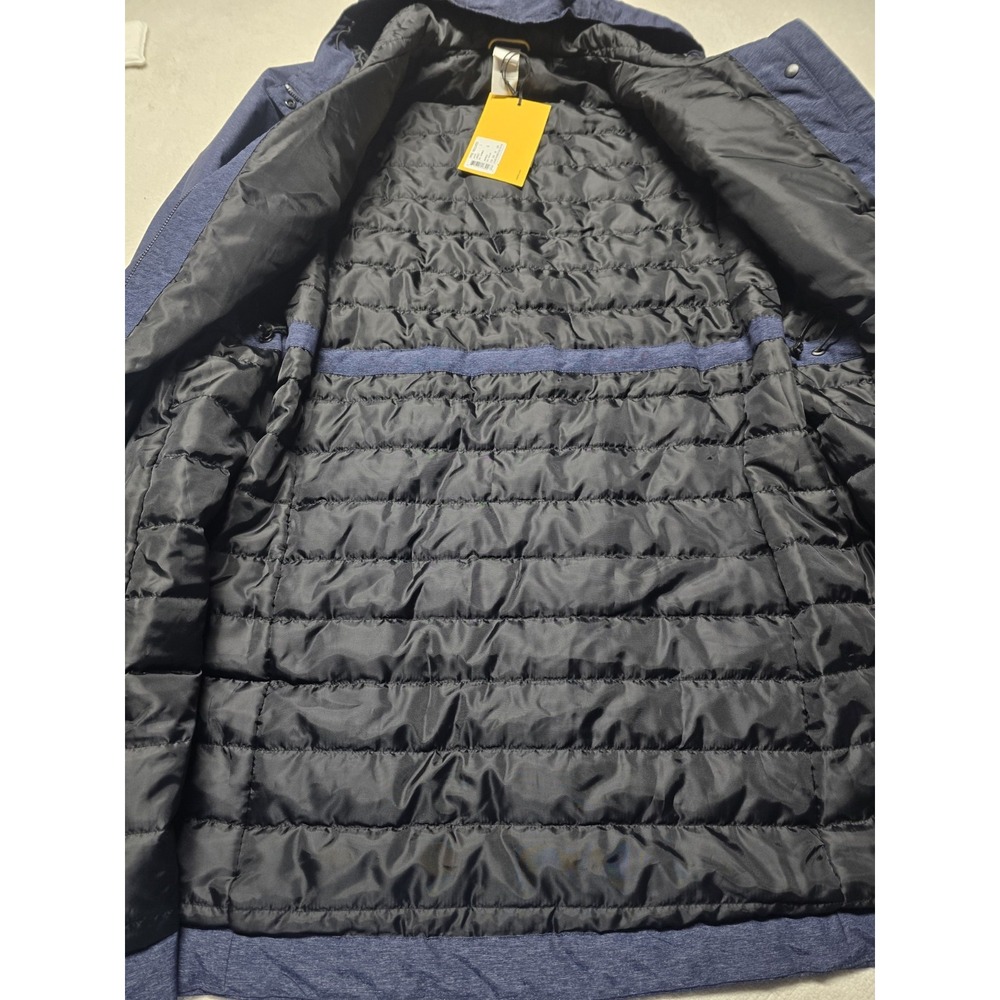 Lolë Piper Insulated Hooded Winter Jacket Women's Size L Blue Waterproof NWT - Picture 10 of 16